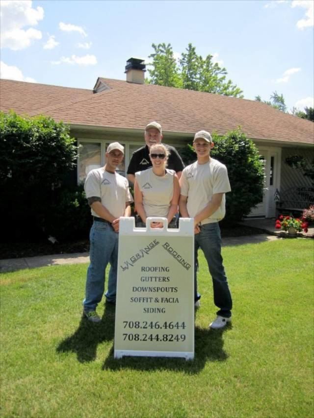 LaGrange Roofing team picture